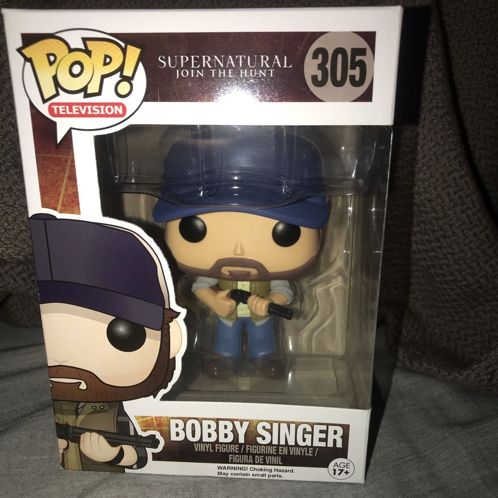RARE! Bobby Singer: Supernatural Funko POP